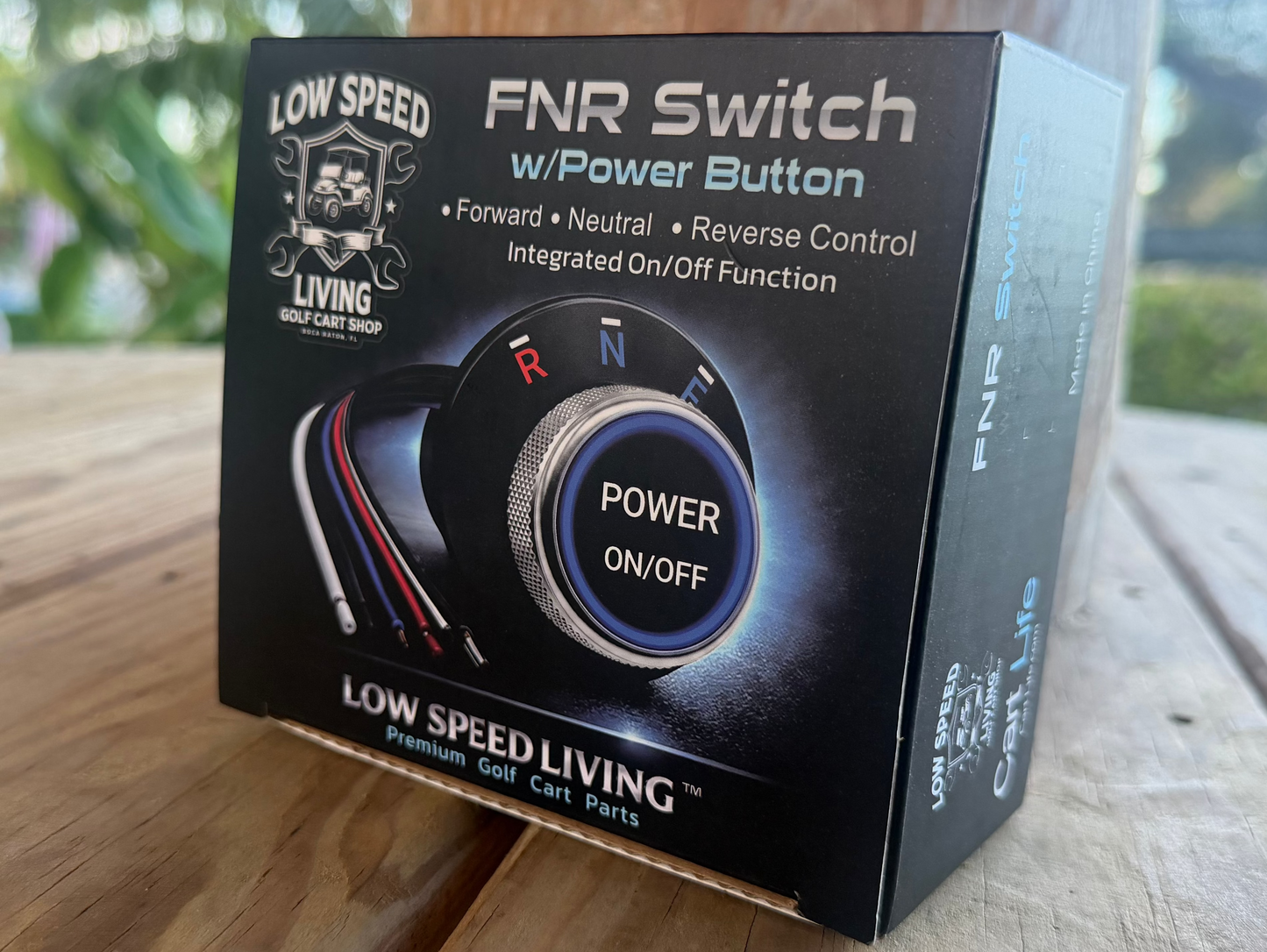 Rotary FNR Switch With Power Button - As Seen on Cart Life TV