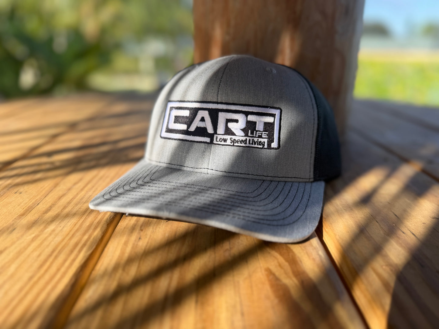 Cart Life EZNOW Hat - Grey and White