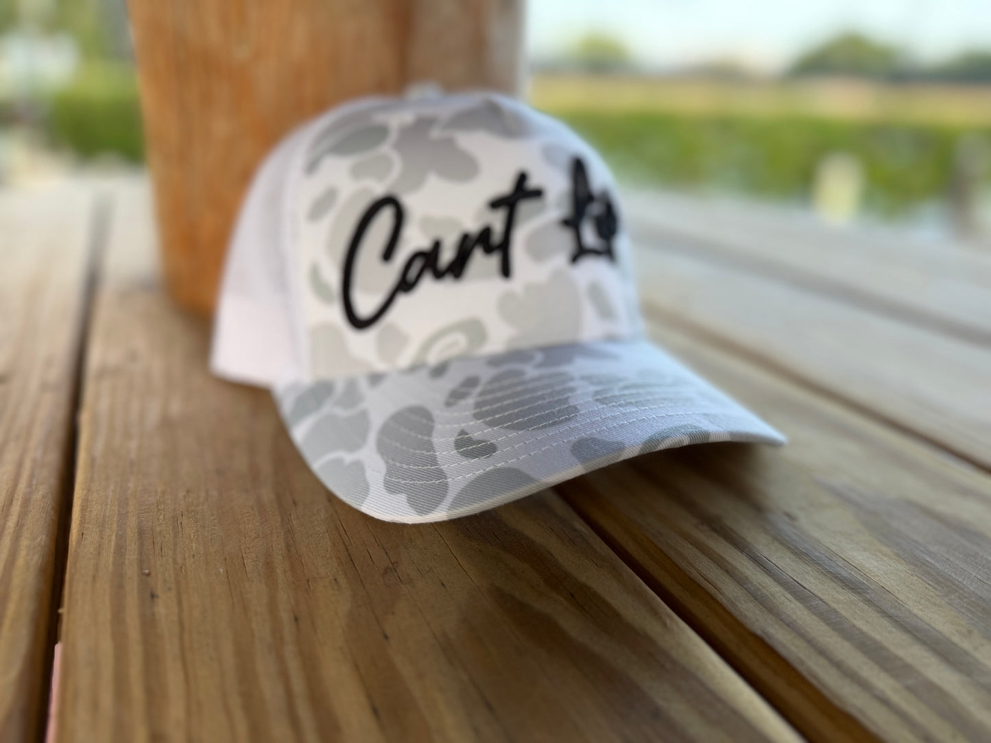 Cart Life Snow Camo  Snapback Hat