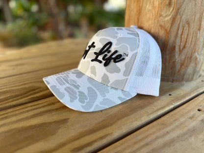 Cart Life Snow Camo  Snapback Hat