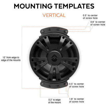 SoundExtreme ES08 subwoofer Dual 8"