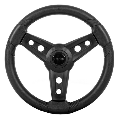 Gussi Italia® Lugana Black Steering Wheel - Pick Fitment