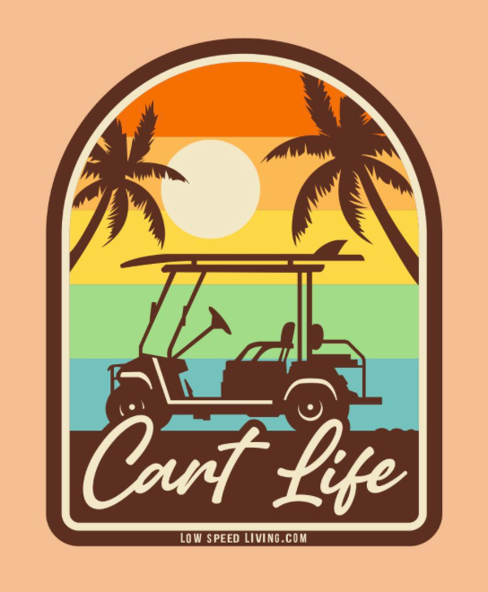 Cart Life Summer Surf T-Shirt