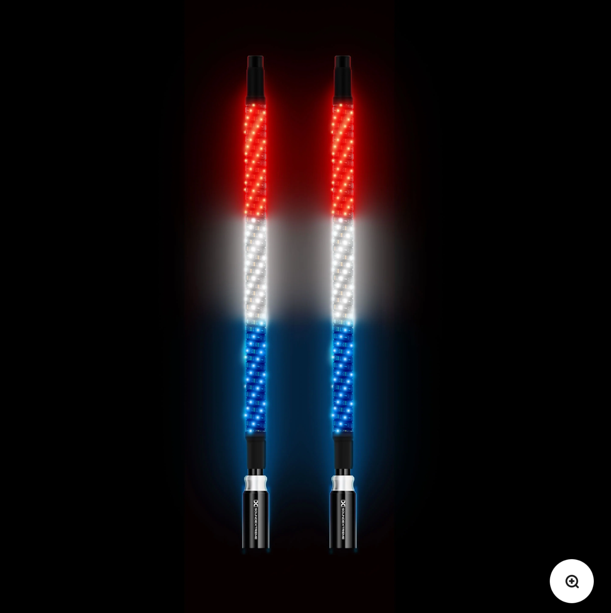 Extreme Whip Kit Qty 2 x 2ft plus LEDCast Controller