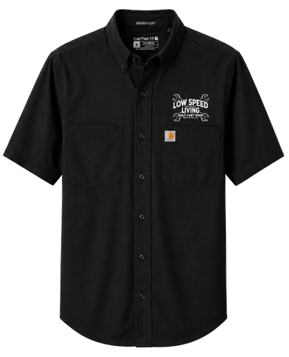 Low Speed Living - Carhartt Force® Solid Short Sleeve Shirt - Black