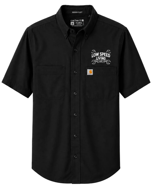 Low Speed Living - Carhartt Force® Solid Short Sleeve Shirt - Black