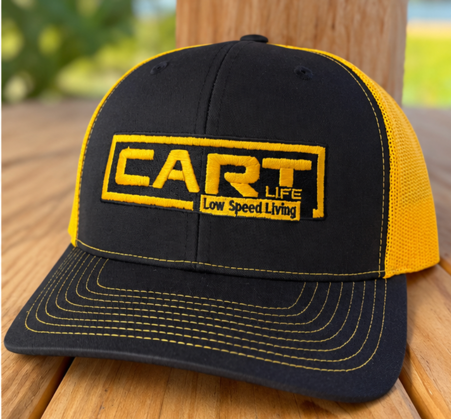 Cart Life EZNOW Hat - Gold and Black