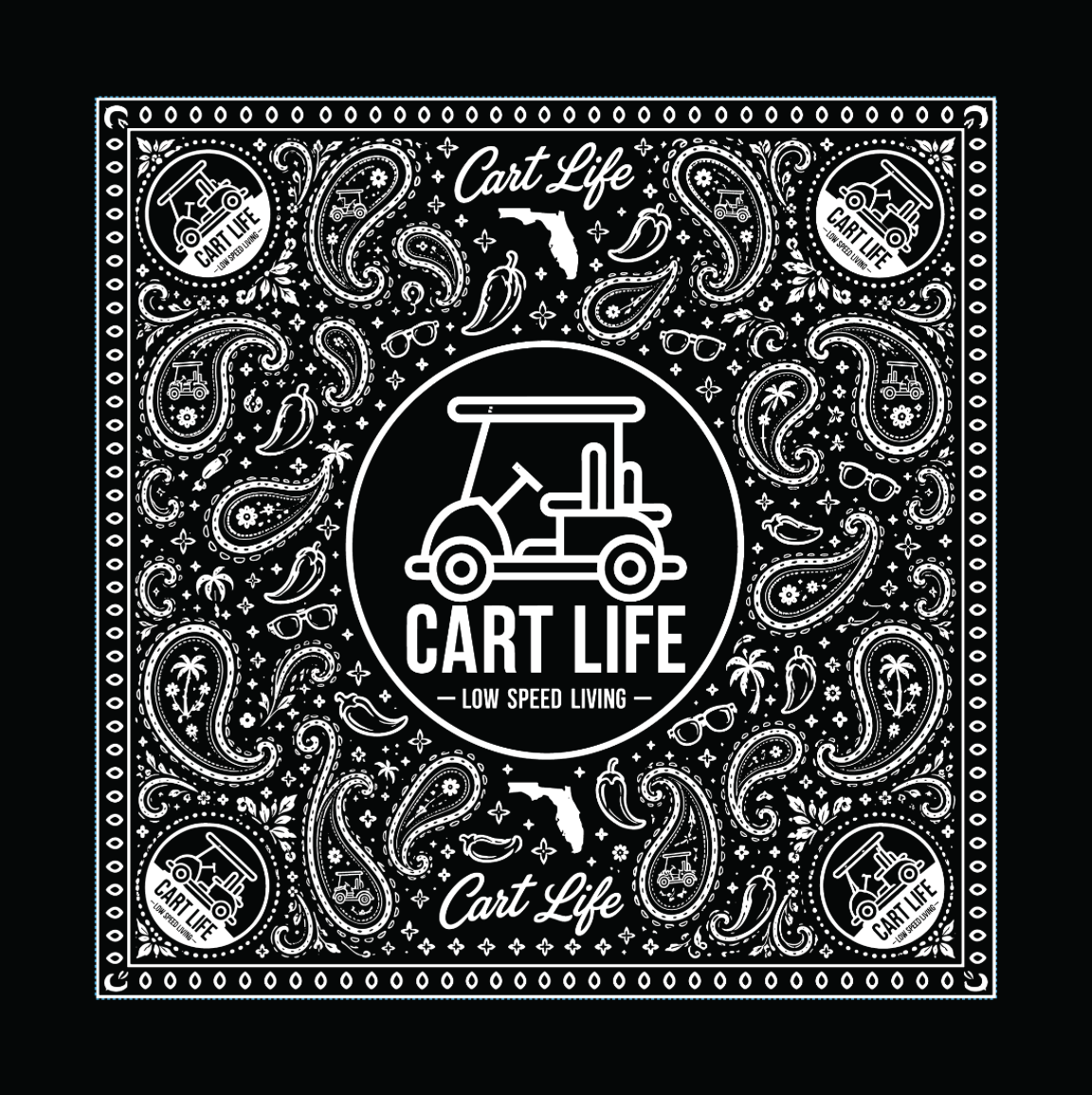 Cart Life Bandana - Black