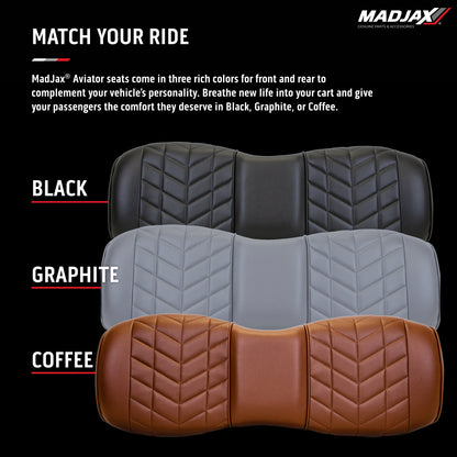 MadJax Aviator Genesis 250/300 Rear Seat Cushions - Select Color