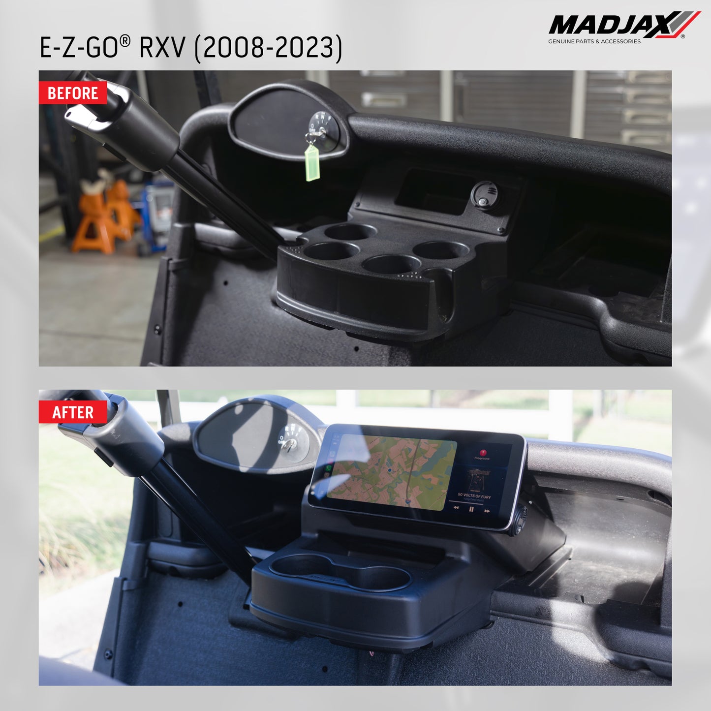 MadJax® Kinect™ 12.3” Display Screen with Hub and Wire Harnesses