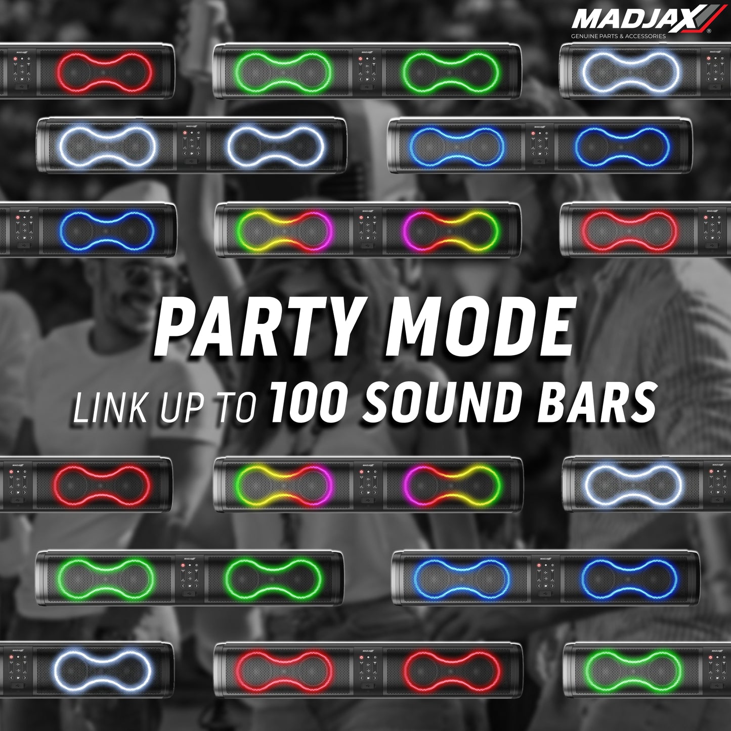 MadJax Decibel Soundbar - 26" SHIPPING NOW!
