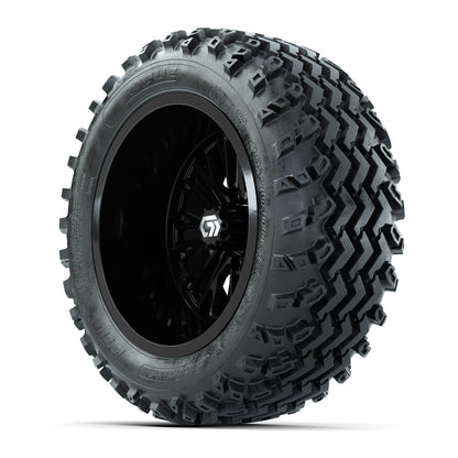 GTW® Viper Gloss Black 14 in Wheels with 23X10-R14 Rogue All-Terrain Tires - Full SetItem # A19-2646