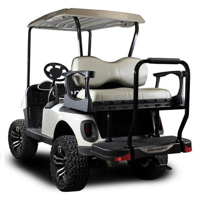 EZGO RXV MadJax® Genesis 300 Rear Seat with Deluxe Seat Cushions - PICK COLOR (2008+)