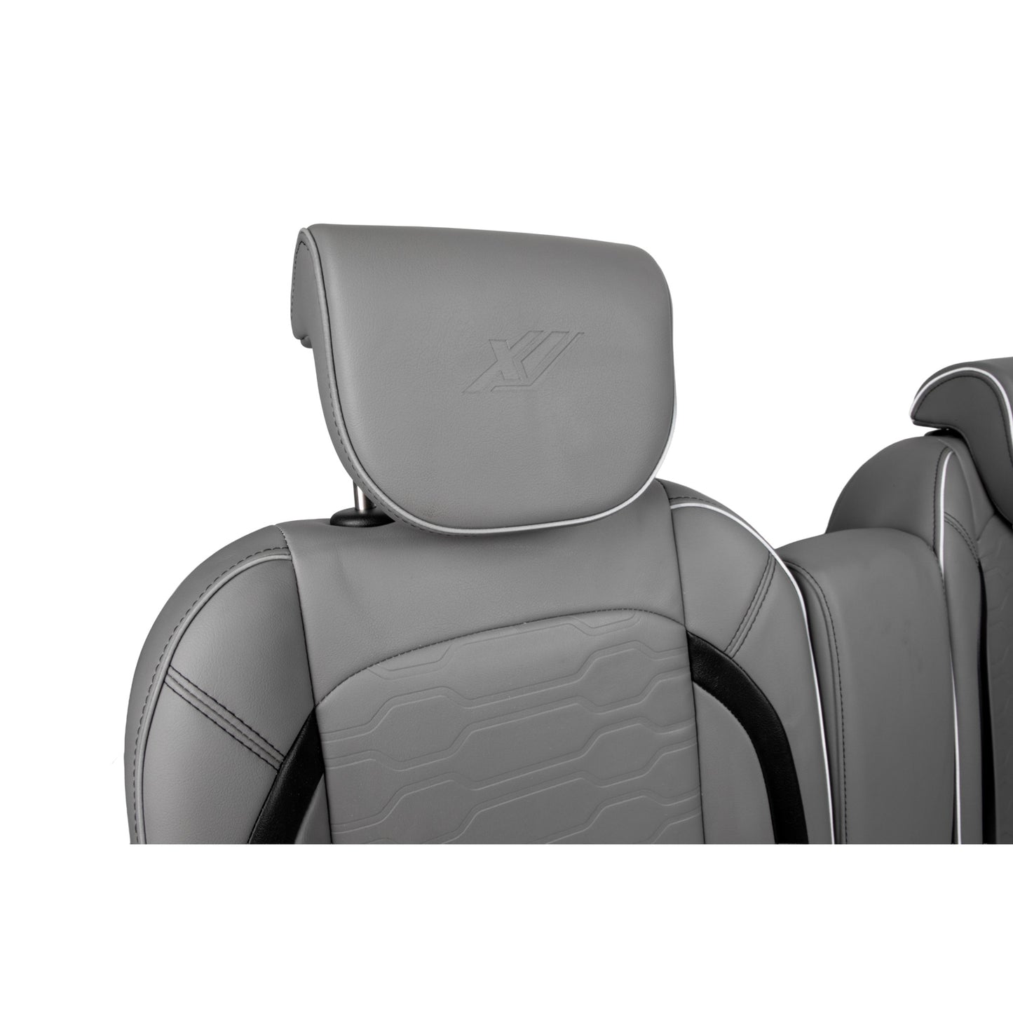 MadJax® EZGO RXV/L4/S4/Valor Smoke Commander Front Seat Cushions
