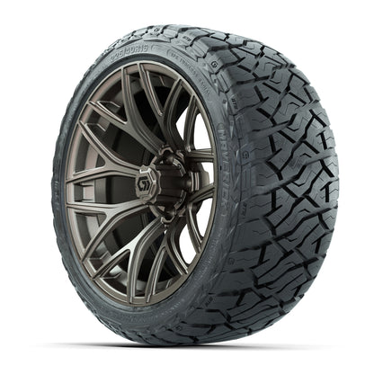 GTW® Monaco Matte Bronze 16 in Wheels with 225/40-R16 Maverick Street Tires - Full Set