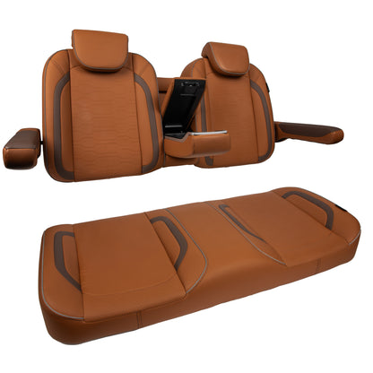 MadJax® XSeries and EZGO TXT Caramel Commander Front Seat Cushions
