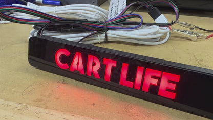 Cart Life RGB Led Badge